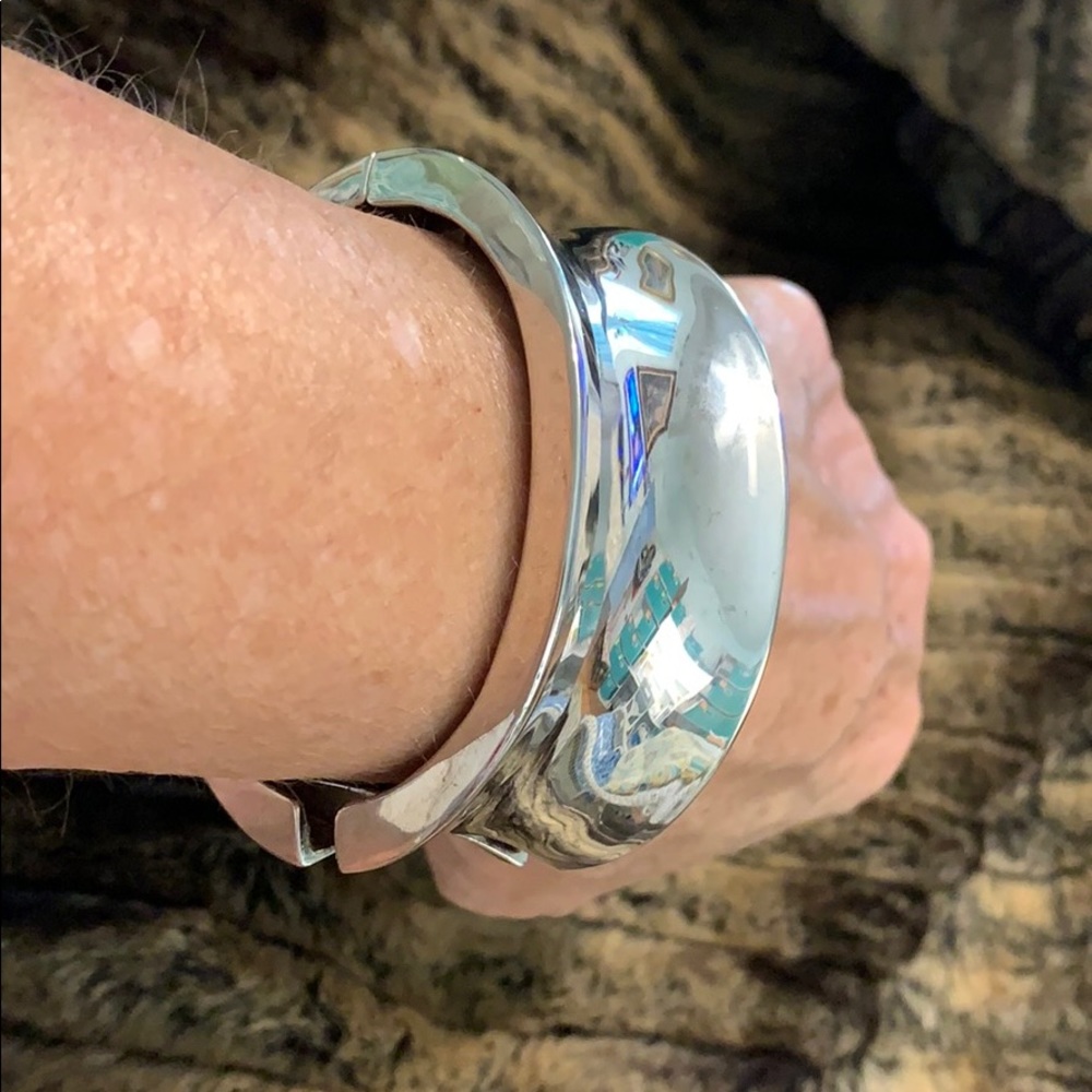 Vintage CUFF spring bracelet! Stunning! #A41 - Picture 4 of 7